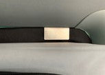 Z-angle set for attaching to Caravelle/Multivan with just 1 sun blind hook