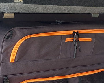 Window bags/packing bag fastening set for the Transporter/Caravelle with window (without trim)