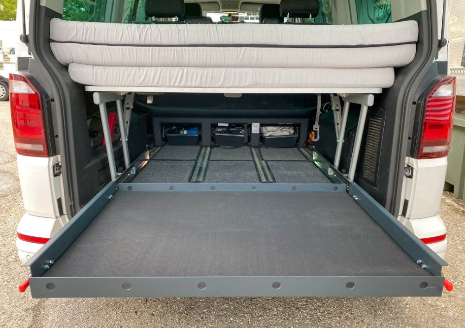 heckauszug camper HECKAUSZUG PREMIUM für VW T5/T6/T6.1 Multivan u. California Beach