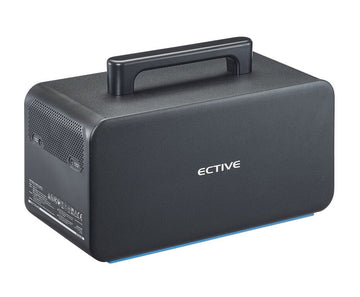 ECTIVE BlackBox 10 Powerstation 1000W 1036,8Wh Reine Sinuswelle 230V LiFePO4-Lithiumbatterie 40,5Ah 25,6V