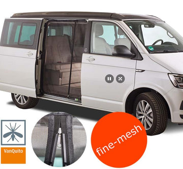 Mosquito net for VW T5 / T6 / T6.1 sliding door / insect protection