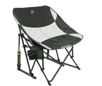 Relaxing chair with rocking function