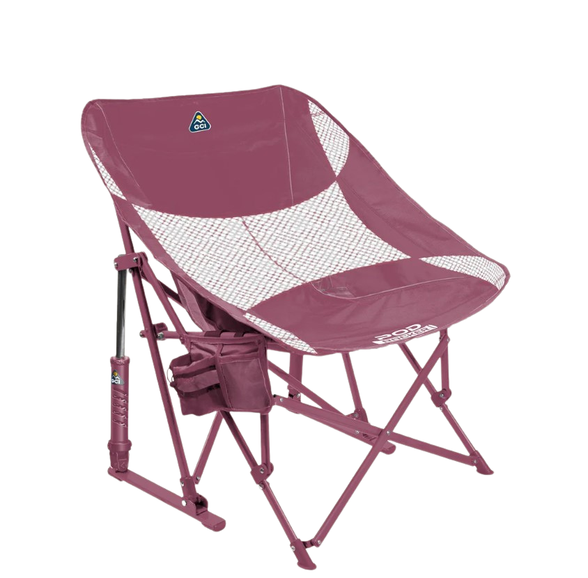 Relaxing chair with rocking function