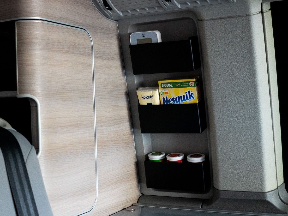 Storage Compartment Window Shelf