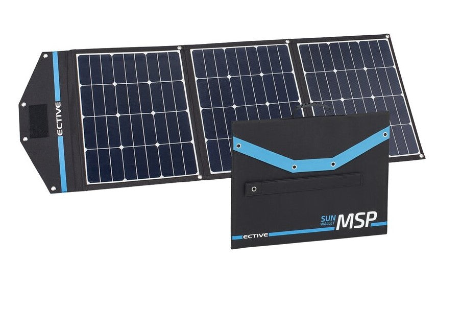 ECTIVE MSP 135 SunWallet faltbares Solarmodul 135W Solartasche